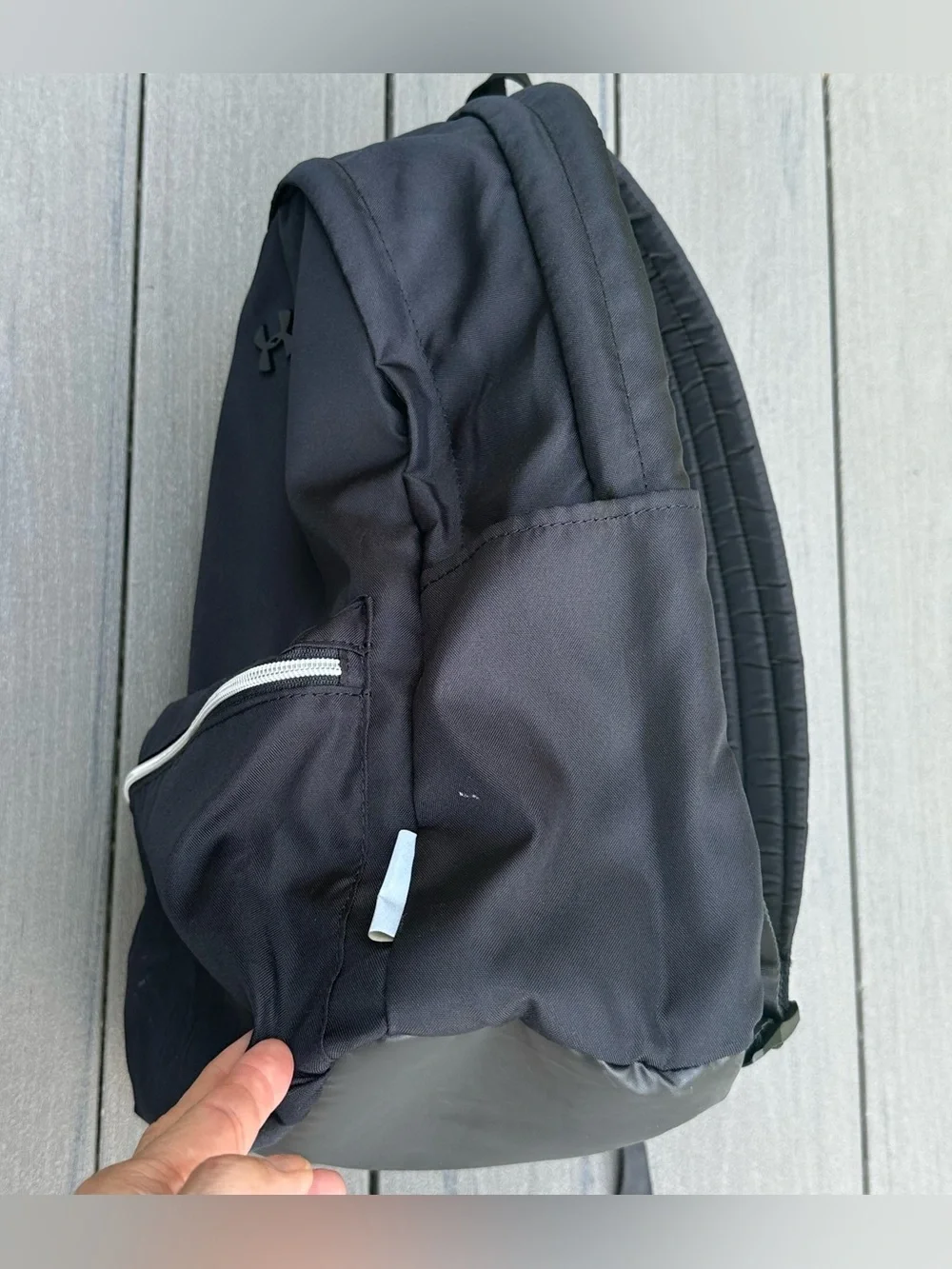 Under Armour Favorite Backpack Black  Water Resistant Laptop School Athletic